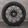 OEM BMW M2 M3 M4 snow tire packages 19 20 inch G87 G80 G81 G82 G83 Rims Styling 826 M 8093838 8093839 black glossy