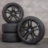 OEM BMW Z4 Rims 18 inch G29 summer wheels Styling 798 M 8089874 8089875 orbit grey glossy turned