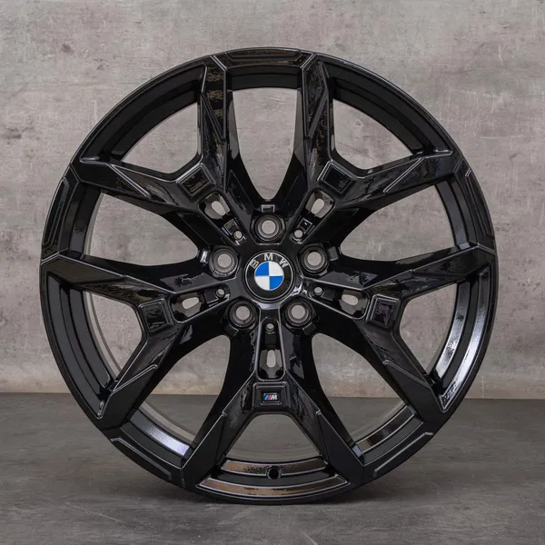 OEM BMW 2 series 3 4 Rims 19 inch G20 G21 G22 G23 G42 Styling 995 M 5A64B57 5A64B58 black gloss