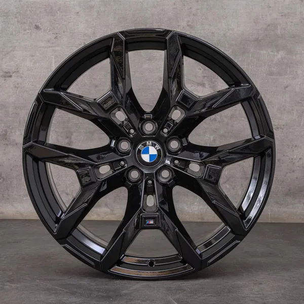 OEM BMW 2 series 3 4 Rims 19 inch G20 G21 G22 G23 G42 Styling 995 M 5A64B57 5A64B58 black gloss