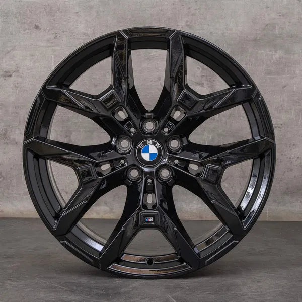 OEM BMW 2 series 3 4 Rims 19 inch G20 G21 G22 G23 G42 Styling 995 M 5A64B57 5A64B58 black gloss
