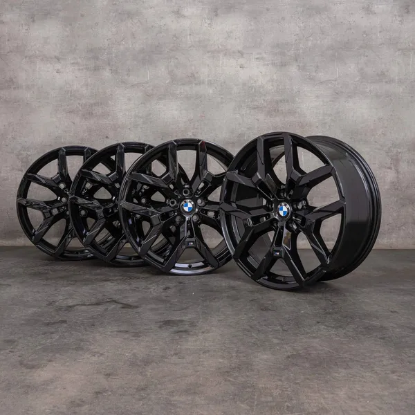 OEM BMW 2 series 3 4 Rims 19 inch G20 G21 G22 G23 G42 Styling 995 M 5A64B57 5A64B58 black gloss
