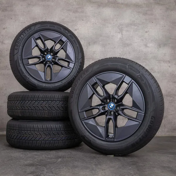 OEM BMW iX i20 winter wheels 20 inch rims Styling 1002 5A02653 Lightning grey NEW