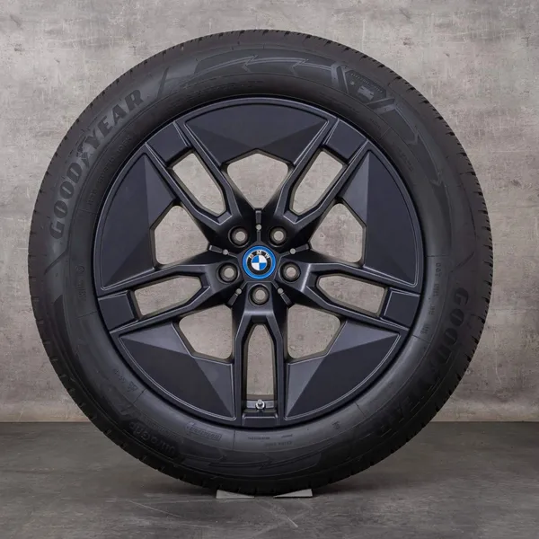 OEM BMW iX i20 winter wheels 20 inch rims Styling 1002 5A02653 Lightning grey NEW