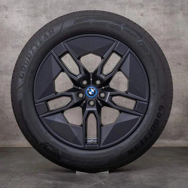 OEM BMW iX i20 winter wheels 20 inch rims Styling 1002 5A02653 Lightning grey NEW