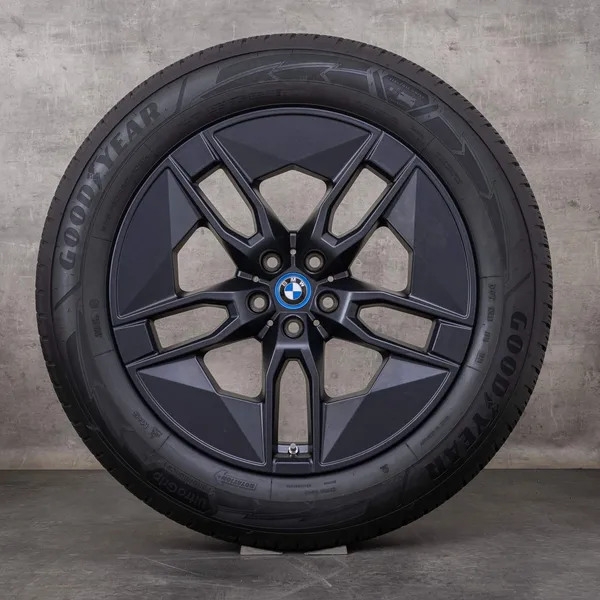 OEM BMW iX i20 winter wheels 20 inch rims Styling 1002 5A02653 Lightning grey NEW