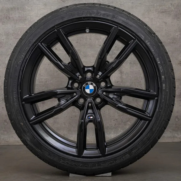 OEM BMW 2 Series 3 4 snow tire packages 18 inch G42 G20 G21 G22 G23 Rims Styling 790 M 8089890 orbit grey glossy turned