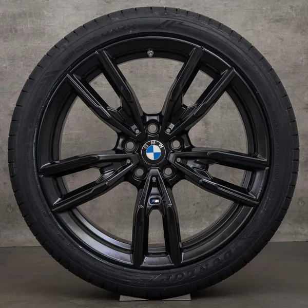 OEM BMW 2 Series 3 4 snow tire packages 18 inch G42 G20 G21 G22 G23 Rims Styling 790 M 8089890 orbit grey glossy turned