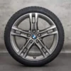OEM BMW 1 Series 2 Rim 18 inch F40 F44 Gran Coupé summer wheels Styling 556 M 8053524 cerium gray polisched NEW