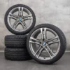 OEM BMW 1 Series 2 Rim 18 inch F40 F44 Gran Coupé summer wheels Styling 556 M 8053524 cerium gray polisched NEW