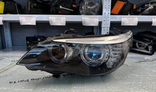 BMW 5 Series E60 LCI, E61 LCI Xenon Headlight LEFT USED GENUINE 7177751