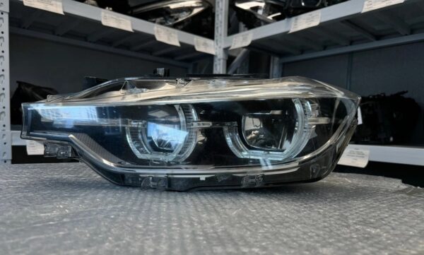 66 BMW 3 Series F30 LCI, F31 LCI, F35 LCI LED Headlight LEFT USED GENUINE 7419633