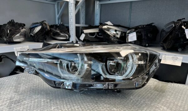 66 BMW 3 Series F30 F31 F35 LCI LED Headlight(Black Line) LEFT USED GENUINE 8492473