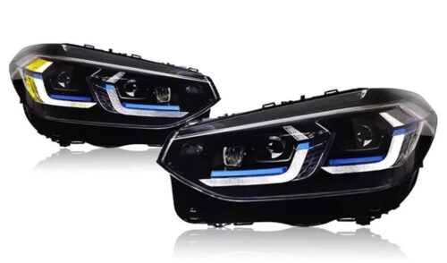 77 For BMW X3 X4 G01 2018-2022 Headlight LED DRL Front Lamps Dynamic Turn Signals
