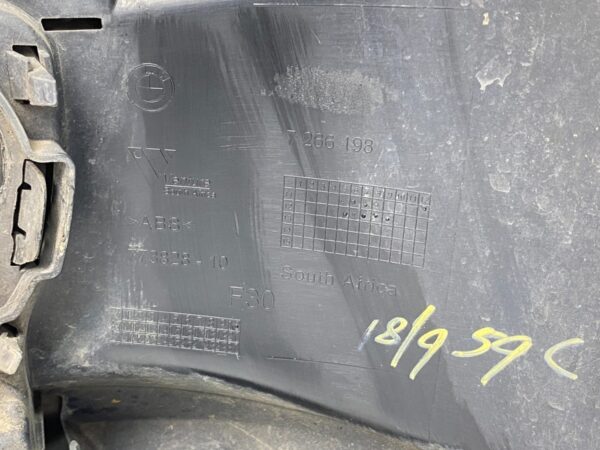 IMG_5123 12-19 BMW F30 3 Series Front Bumper Cover Complete Assembly Mineral Gray OEM