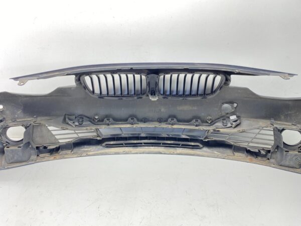 IMG_5125 12-19 BMW F30 3 Series Front Bumper Cover Complete Assembly Mineral Gray OEM