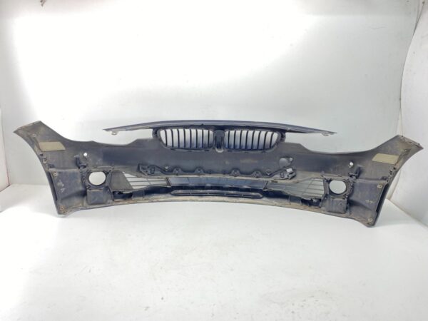 IMG_5127 12-19 BMW F30 3 Series Front Bumper Cover Complete Assembly Mineral Gray OEM