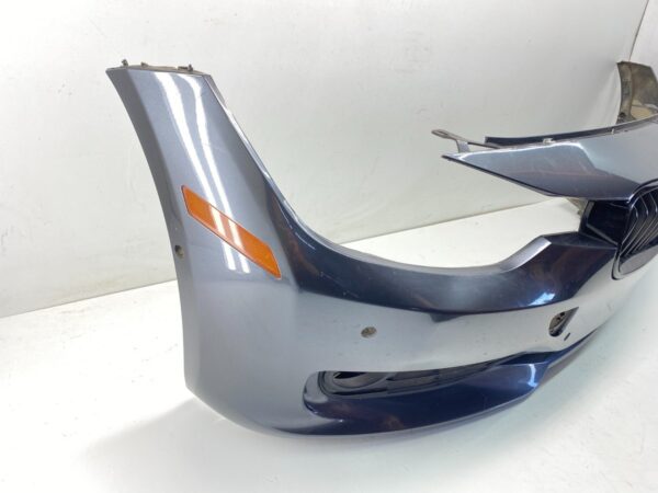 IMG_5128 12-19 BMW F30 3 Series Front Bumper Cover Complete Assembly Mineral Gray OEM