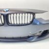 IMG_5133 12-19 BMW F30 3 Series Front Bumper Cover Complete Assembly Mineral Gray OEM