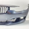 IMG_5135 12-19 BMW F30 3 Series Front Bumper Cover Complete Assembly Mineral Gray OEM