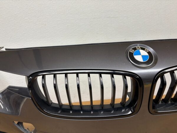 2012-2015 BMW F30 3 Series Complete Front Bumper Cover Assembly Gray B39 OEM