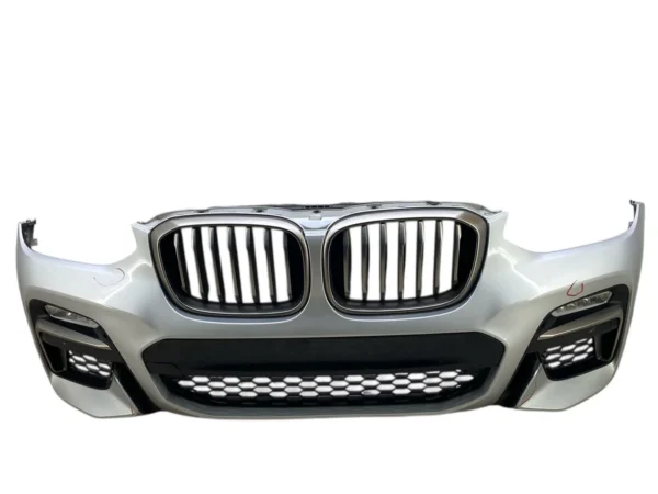 2018 2019 2020 BMW X3 M40i FRONT BUMPER W/ PARK ASSIST W/O SURROUND VIEW OEM