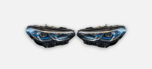 BMW iX3 G08 G01 F97 G02 F98 LCI Laser Headlight PAIR OEM 5A29217 5A29218