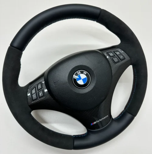 BMW E92 E90 PERFORMANCE ALCANTARA STEERING WHEEL FOR 3 SERIES E93 E88 E82