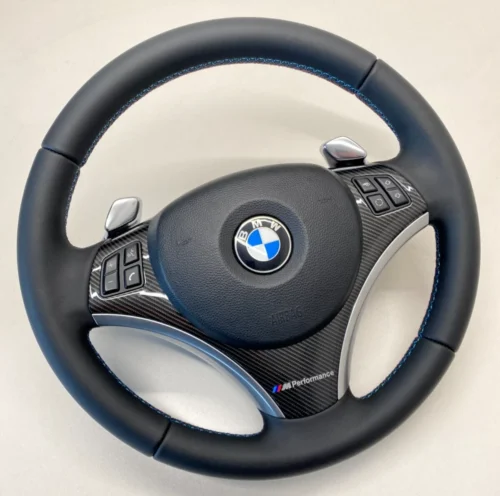 BMW M PERFORMANCE STEERING WHEEL SHIFTERS E92 E90 E93 E88 E87 E84 E82