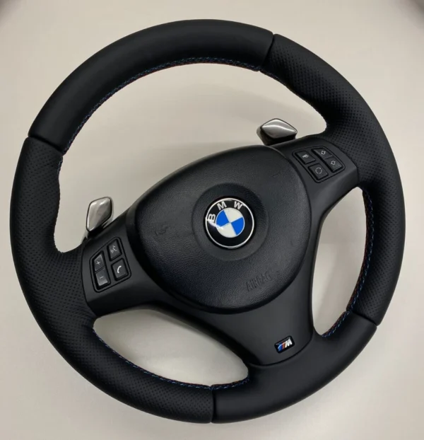 BMW M Sport 335 Steering Wheel PRE LCI PADDLES E90 E91 E92 E93 M3 E82 E81