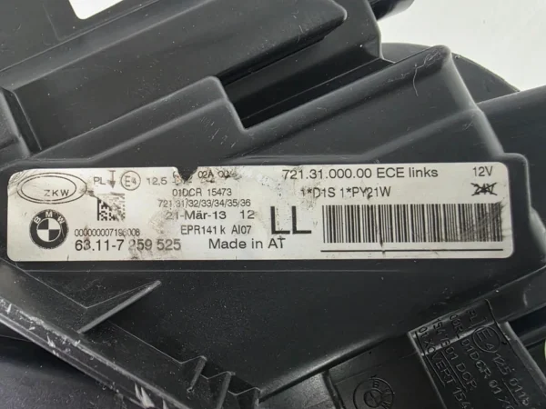 s-l960 (10) BMW 3 Series F30 F31 Xenon Headlight Left RIGHT PAIR OEM 7259525 7259526