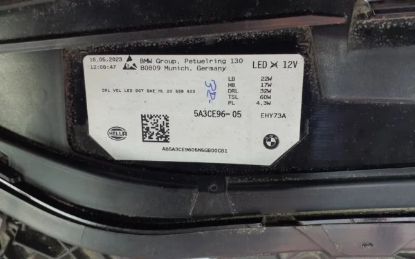 s-l960 (11) BMW IX IX 2024 Right LED Headlight Module USA Model OEM 5A3CE96-05