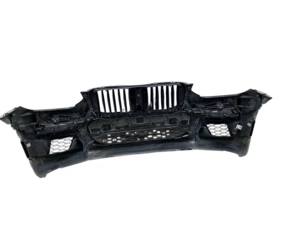 2018 2019 2020 BMW X3 M40i FRONT BUMPER W/ PARK ASSIST W/O SURROUND VIEW OEM