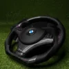 s-l960 BMW M REAL CARBON FIBER STEERING WHEEL FOR BMW E90 E91 E92 E93 M3 E82 E81 E88