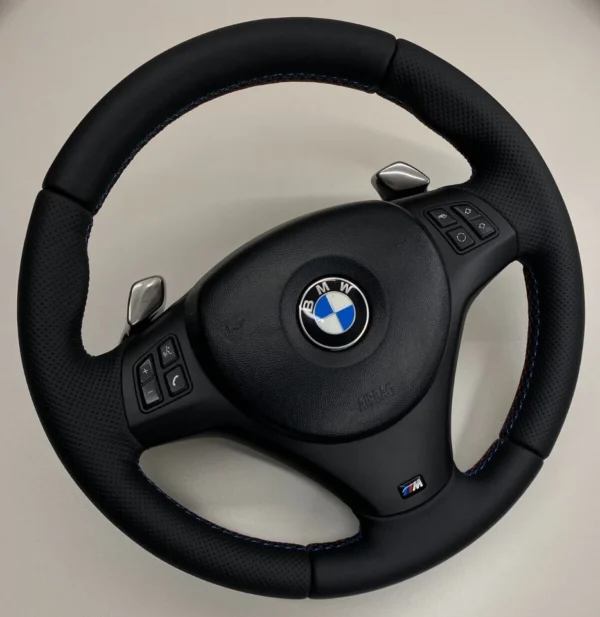 s-l960 BMW E90 E92 M STEERING WHEEL PRE LCI SHIFTERS E93 E88 E87 E84 E82