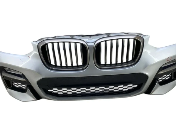 2018 2019 2020 BMW X3 M40i FRONT BUMPER W/ PARK ASSIST W/O SURROUND VIEW OEM