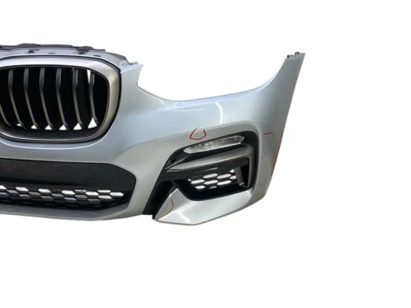2018 2019 2020 BMW X3 M40i FRONT BUMPER W/ PARK ASSIST W/O SURROUND VIEW OEM