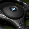s-l960 (2) BMW M REAL CARBON FIBER STEERING WHEEL FOR BMW E90 E91 E92 E93 M3 E82 E81 E88