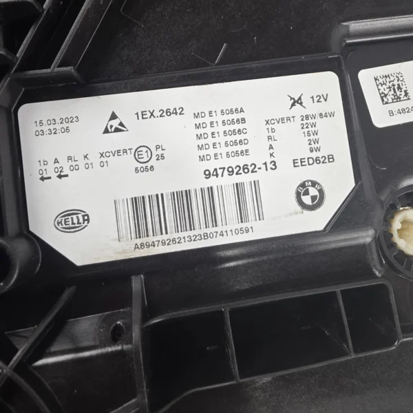 BMW 5 Series G30 G31 F90 LCI Adaptive LED Headlight RIGHT OEM GENUINE 9479262