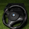 s-l960 (3) BMW M REAL CARBON FIBER STEERING WHEEL FOR BMW E90 E91 E92 E93 M3 E82 E81 E88