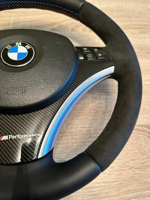 s-l960 (3) BMW E93 E90 M PERFORMANCE ALCANTARA CARBON STEERING WHEEL E87 E82 E81 E92 335