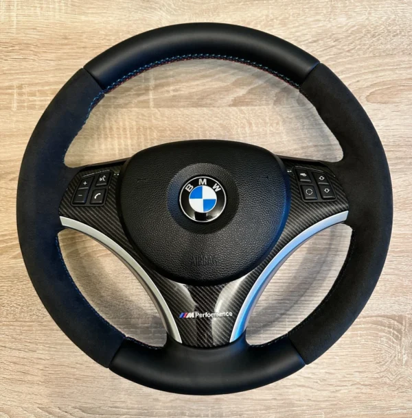 s-l960 (4) BMW E93 E90 M PERFORMANCE ALCANTARA CARBON STEERING WHEEL E87 E82 E81 E92 335