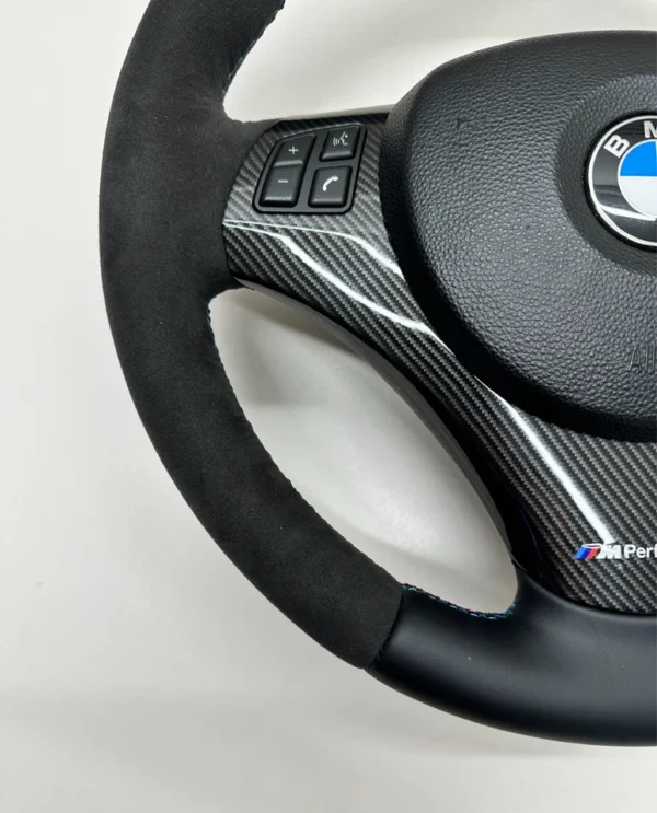 s-l960 (4) BMW E92 E90 PERFORMANCE ALCANTARA STEERING WHEEL FOR 3 SERIES E93 E88 E82