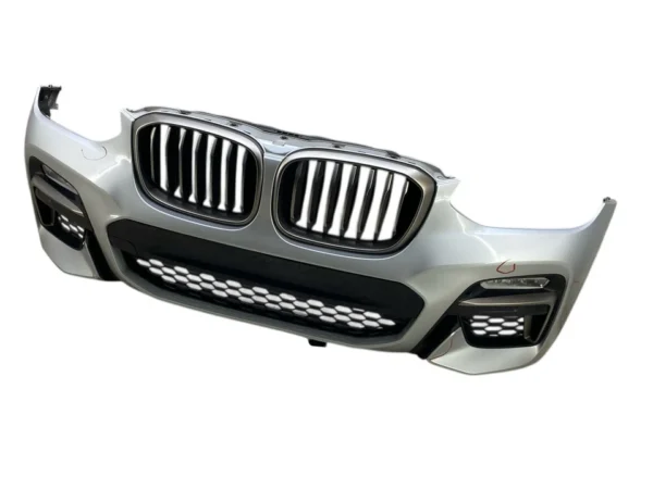 2018 2019 2020 BMW X3 M40i FRONT BUMPER W/ PARK ASSIST W/O SURROUND VIEW OEM