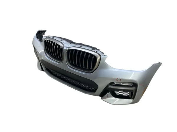 2018 2019 2020 BMW X3 M40i FRONT BUMPER W/ PARK ASSIST W/O SURROUND VIEW OEM