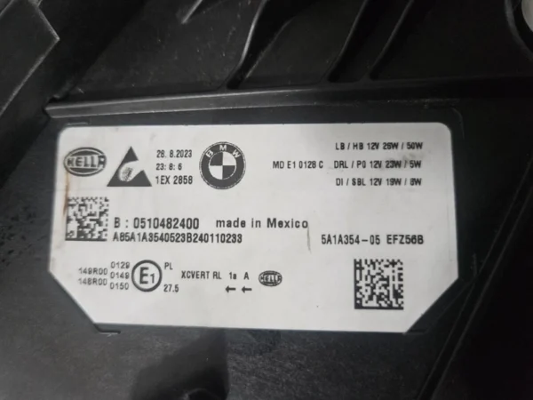 s-l960 (5) BMW 3 Series G20 LCI, G21 LCI Adaptive LED Headlight Right USED GENUINE 5A1A354