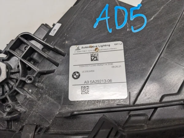 BMW X3 X4 Headlight Head Light Driver's Left LED 2022 - 2024 AD5