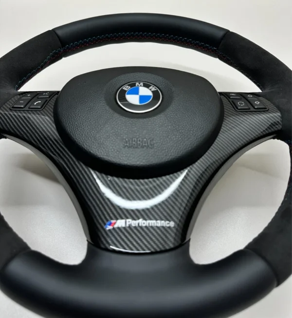 s-l960 (7) BMW E92 E90 PERFORMANCE ALCANTARA STEERING WHEEL FOR 3 SERIES E93 E88 E82
