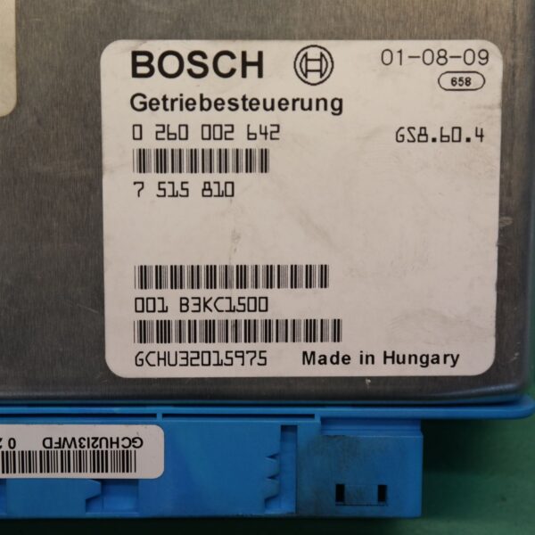 SAMSUNG CSC ECU E39 # Trans ECU # P/N 7.512.045 (BOSCH 0260.002.642)