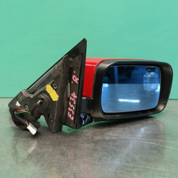 RIGHT DOOR MIRROR E46 SEDAN (STANDARD 5 WIRE) GLOSS BASE